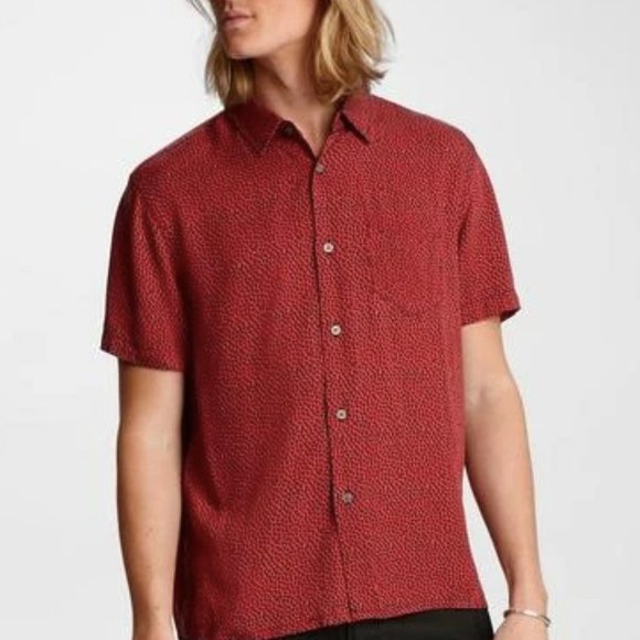 John Varvatos TRENT EASY FIT SS Poppy - Picture 2 of 4